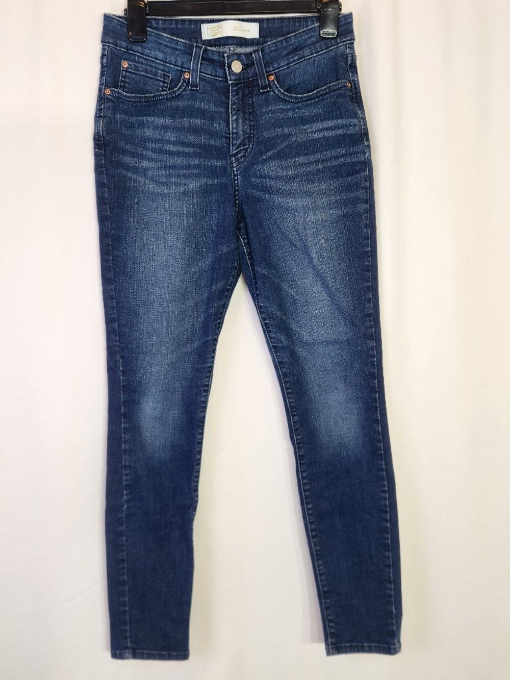 Signature by Levi Strauss Totally Shaping Skinny Jeans Size 6M W28 L30 Blue